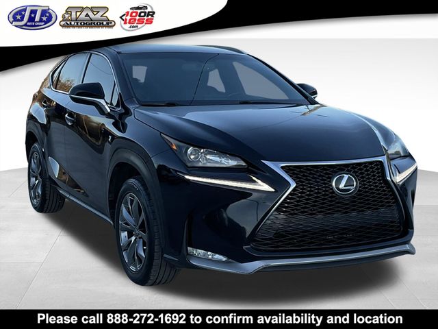 Black 2016 Lexus NX 200t F Sport FWD SUV / Crossover Front-Wheel Drive 6-Speed Automatic