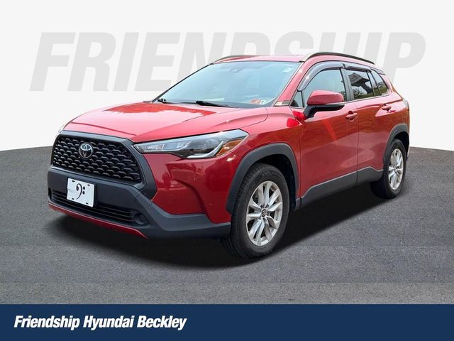 Barcelona Red Metallic 2022 Toyota Corolla Cross SUV / Crossover All-Wheel Drive Continuously Variable Transmission