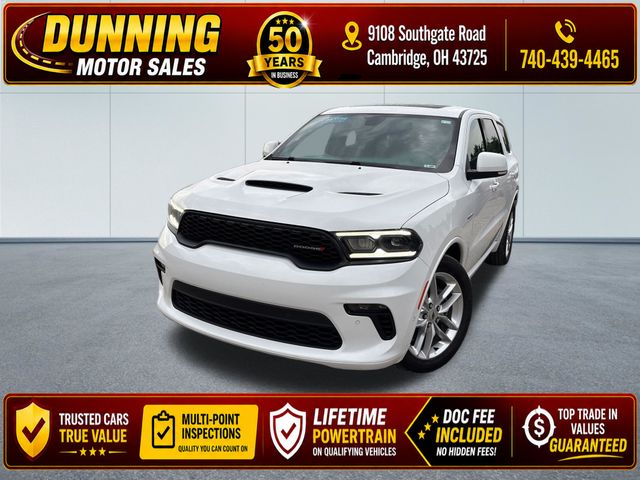 White Knuckle Clearcoat 2021 Dodge Durango SUV / Crossover All-Wheel Drive 8-Speed Automatic