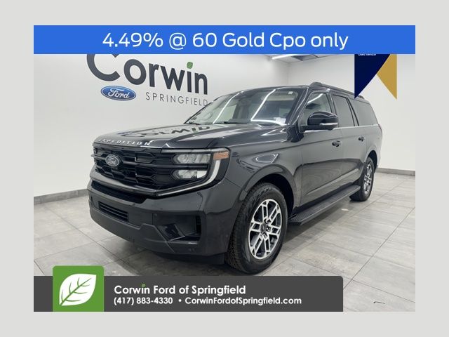 Dark Matter Gray Metallic 2025 Ford Expedition MAX Active 4WD SUV / Crossover Four-Wheel Drive Automatic