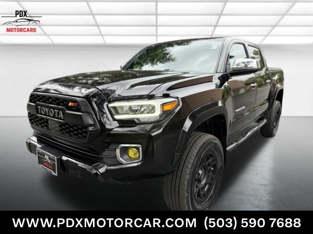 Midnight Black Metallic 2021 Toyota Tacoma Pickup Truck Four-Wheel Drive 6-Speed Automatic