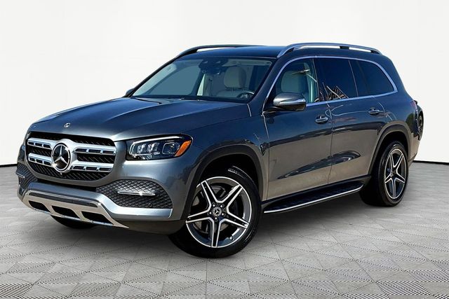Selenite Gray Metallic 2022 Mercedes-Benz GLS 450 4MATIC SUV / Crossover All-Wheel Drive 9-Speed Automatic