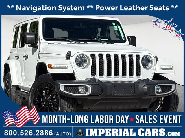 Bright White Clearcoat 2021 Jeep Wrangler 4xe SUV / Crossover Four-Wheel Drive 8-Speed Automatic