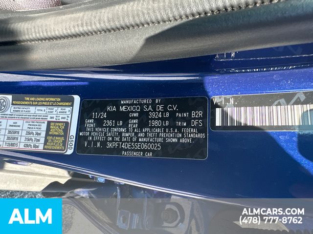 Used 2025 Blue Kia LXS image 34