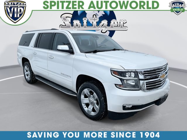 White (Iridescent Pearl Tricoat) 2016 Chevrolet Suburban 1500 LTZ 4WD SUV / Crossover Four-Wheel Drive 6-Speed Automatic Overdrive