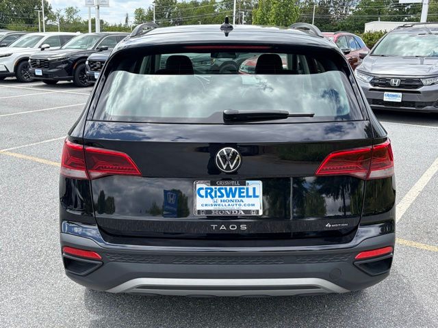 used 2022 Volkswagen Taos car, priced at $20,491