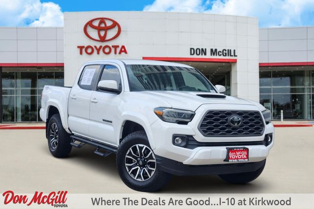 2022 Toyota Tacoma TRD Sport White at Victoria Chrysler Dodge Jeep Ram