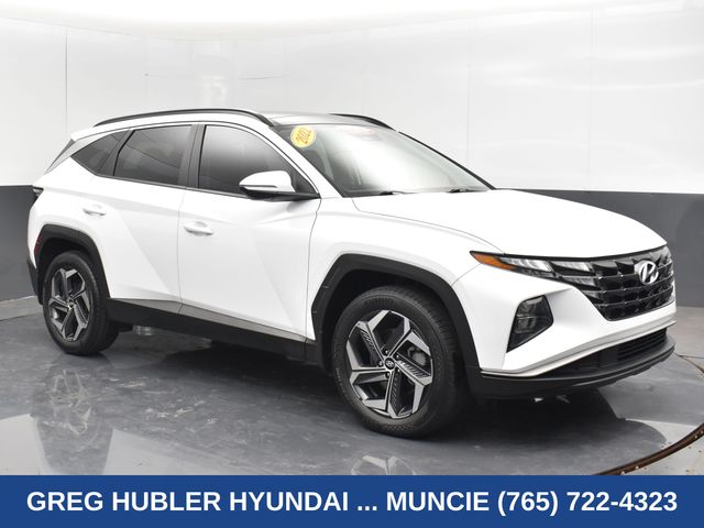 Quartz White 2022 Hyundai Tucson Hybrid SUV / Crossover All-Wheel Drive 6-Speed Automatic