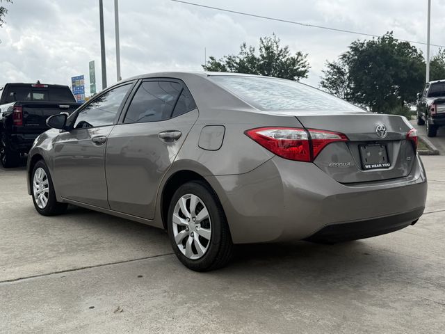 2015 Toyota Corolla LE Brown at Texan Dodge Chrysler Jeep Ram