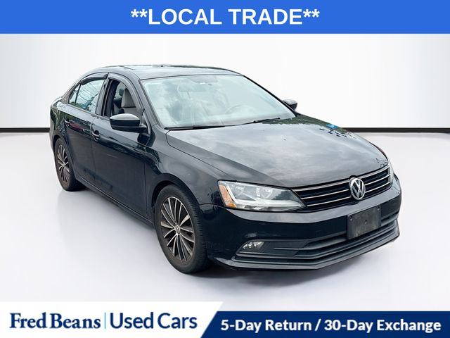 Black 2017 Volkswagen Jetta Sedan Front-Wheel Drive 6-Speed Automatic