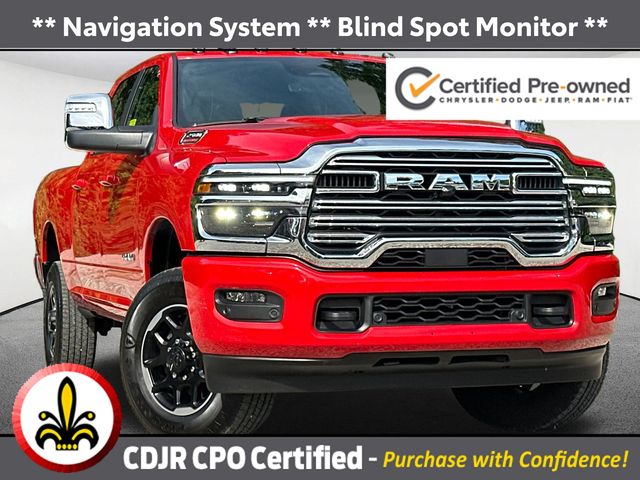 Flame Red Clearcoat 2026 RAM 2500 Pickup Truck Four-Wheel Drive 8-Speed Automatic