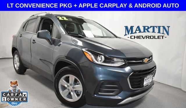 Shadow Gray Metallic 2022 Chevrolet Trax LT FWD SUV / Crossover Front-Wheel Drive 6-Speed Automatic