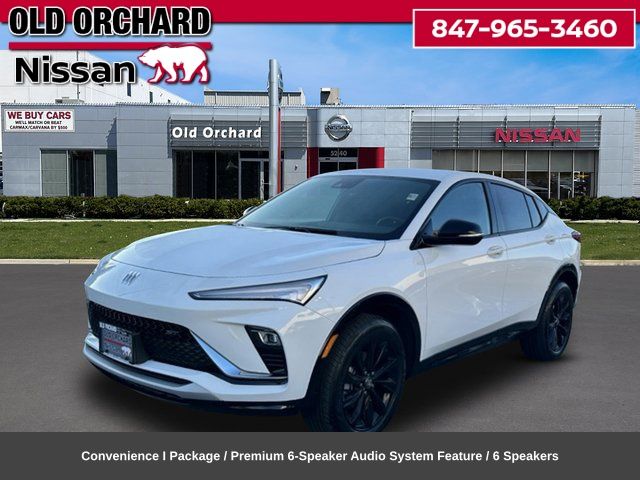Summit White 2024 Buick Envista SUV / Crossover Front-Wheel Drive 6-Speed Automatic