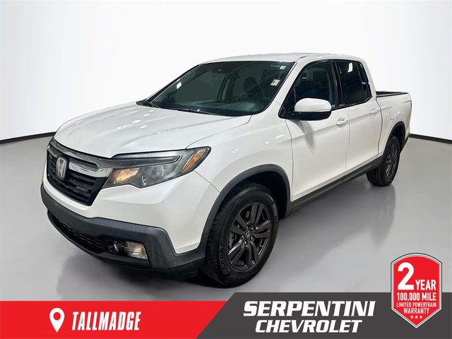 Platinum White Pearl 2020 Honda Ridgeline Sport AWD Pickup Truck All-Wheel Drive 9-Speed Automatic