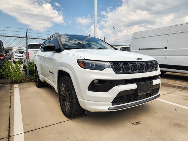 Bright White Clearcoat 2023 Jeep Compass SUV / Crossover Four-Wheel Drive 8-Speed Automatic