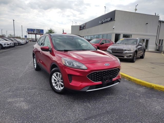 Red Metallic 2020 Ford Escape SE AWD SUV / Crossover All-Wheel Drive 8-Speed Automatic