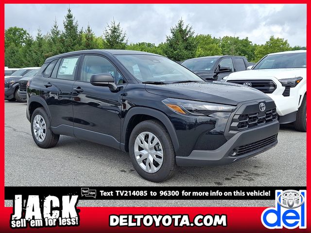 Jet Black 2026 Toyota Corolla Cross SUV / Crossover Front-Wheel Drive Continuously Variable Transmission