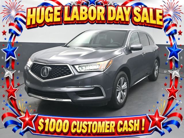 Silver 2020 Acura MDX SUV / Crossover All-Wheel Drive 9-Speed Automatic