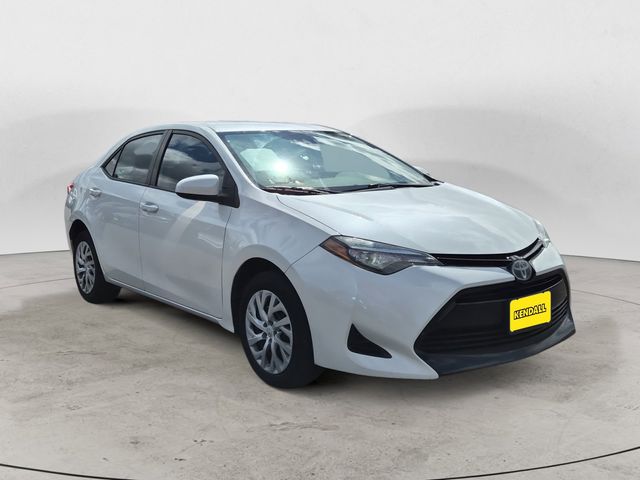 White (Blizzard Pearl) 2017 Toyota Corolla LE Eco Sedan Front-Wheel Drive Continuously Variable Transmission