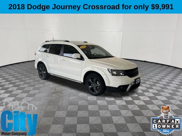 Vice White 2018 Dodge Journey SUV / Crossover All-Wheel Drive 6-Speed Automatic