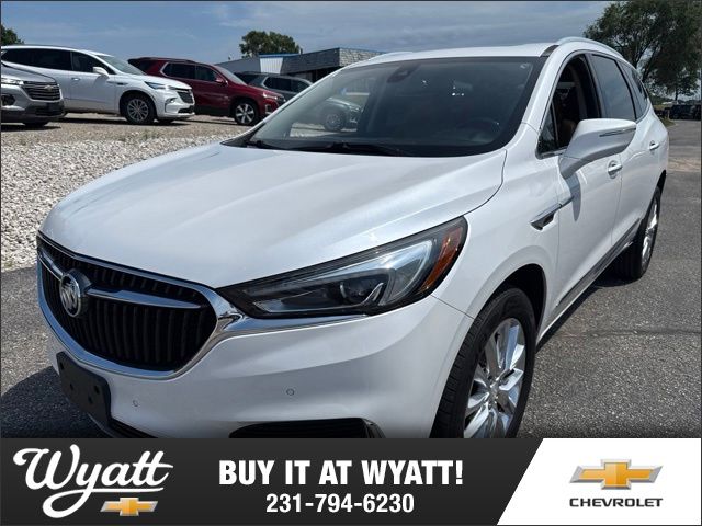 White Frost Tricoat 2019 Buick Enclave SUV / Crossover Four-Wheel Drive 9-Speed Automatic