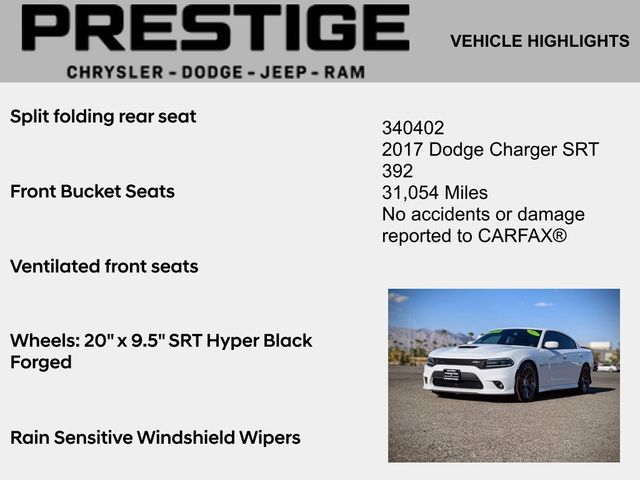 2017 Dodge Charger SRT 392 6