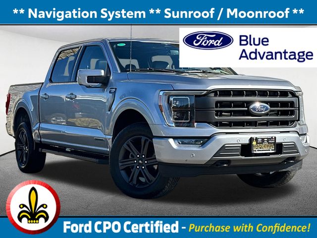 Iconic Silver Metallic 2023 Ford F-150 Pickup Truck Four-Wheel Drive Automatic
