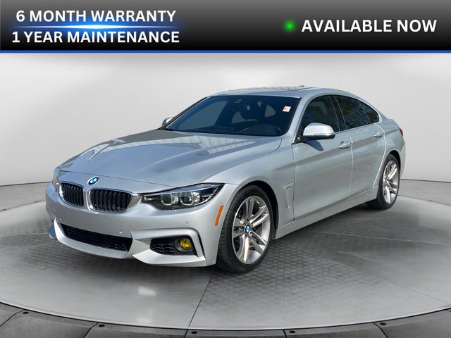 Glacier Silver Metallic 2019 BMW 4 Series 430i Gran Coupe RWD Sedan Rear-Wheel Drive 8-Speed Automatic