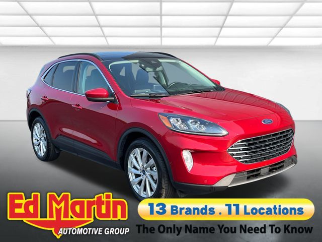 Red Metallic 2022 Ford Escape SUV / Crossover All-Wheel Drive 8-Speed Automatic