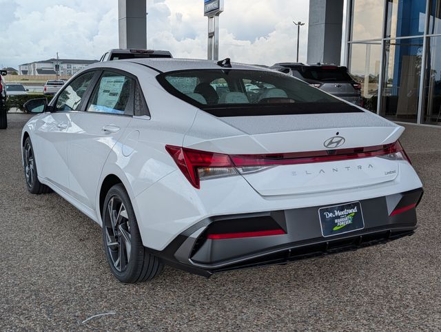 2026 Hyundai Elantra Limited White at DeMontrond Gulf Freeway