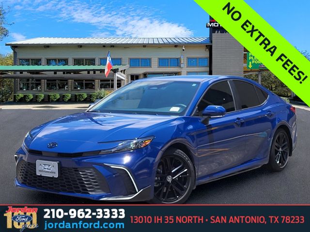 Reservoir Blue 2025 Toyota Camry Sedan Front-Wheel Drive Continuously Variable Transmission