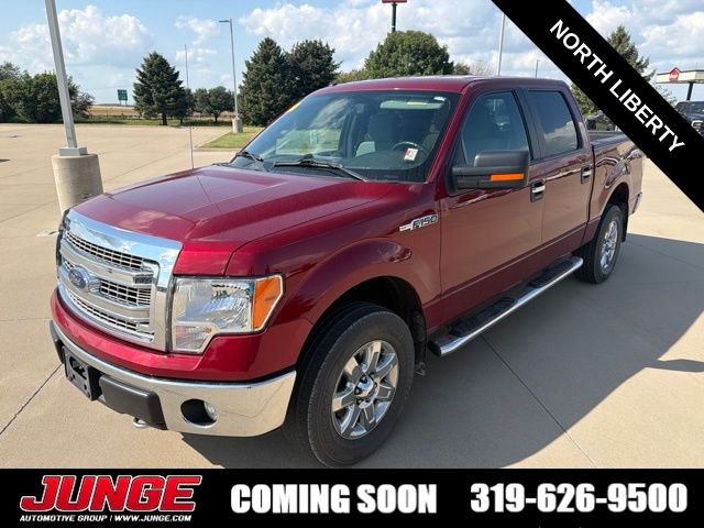 Ruby Red Metallic 2014 Ford F-150 Pickup Truck Four-Wheel Drive 6-Speed Automatic
