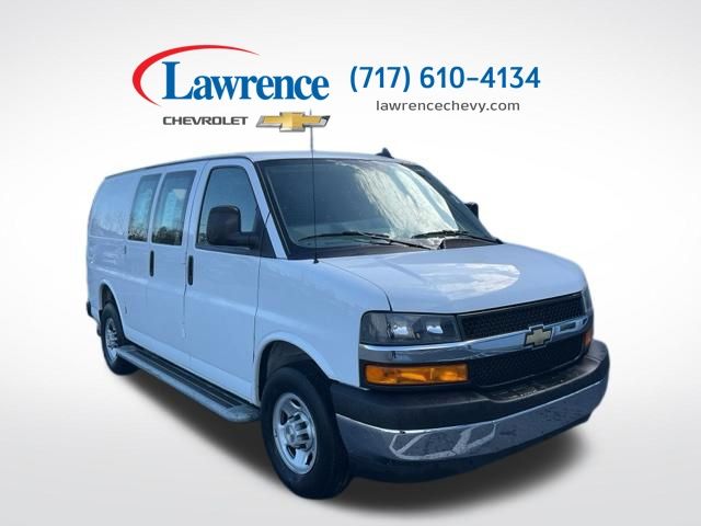 Summit White 2024 Chevrolet Express Cargo 2500 RWD Van Rear-Wheel Drive 8-Speed Automatic Overdrive
