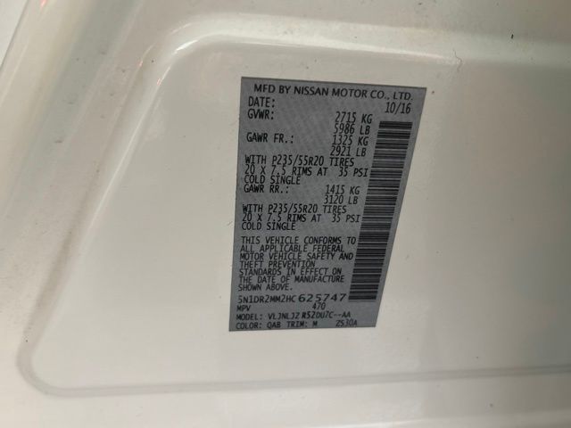 Used 2017 Nissan Pathfinder SUV