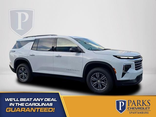 Summit White 2026 Chevrolet Traverse SUV / Crossover Front-Wheel Drive 8-Speed Automatic