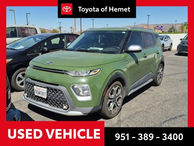 Undercover Green 2020 Kia Soul SUV / Crossover Front-Wheel Drive Continuously Variable Transmission