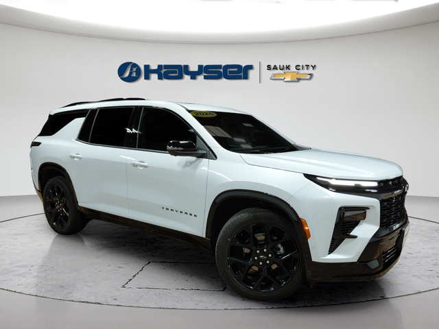 Polar White Tricoat 2026 Chevrolet Traverse SUV / Crossover Four-Wheel Drive 8-Speed Automatic