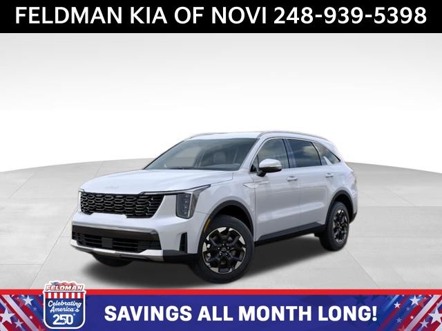 White Pearl 2026 Kia Sorento SUV / Crossover All-Wheel Drive 8-Speed Automatic