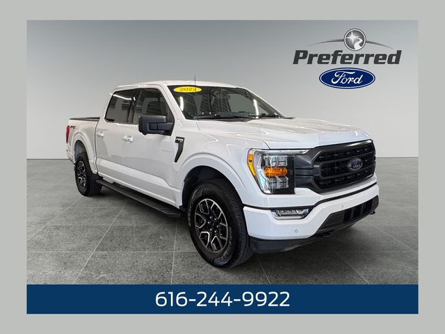 Oxford White 2022 Ford F-150 Pickup Truck Four-Wheel Drive Automatic