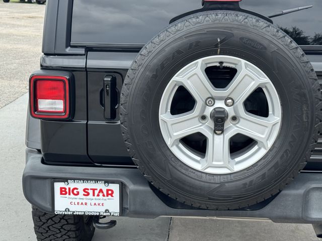 2022 Jeep Wrangler Unlimited Sport S Black at Wharton Ford