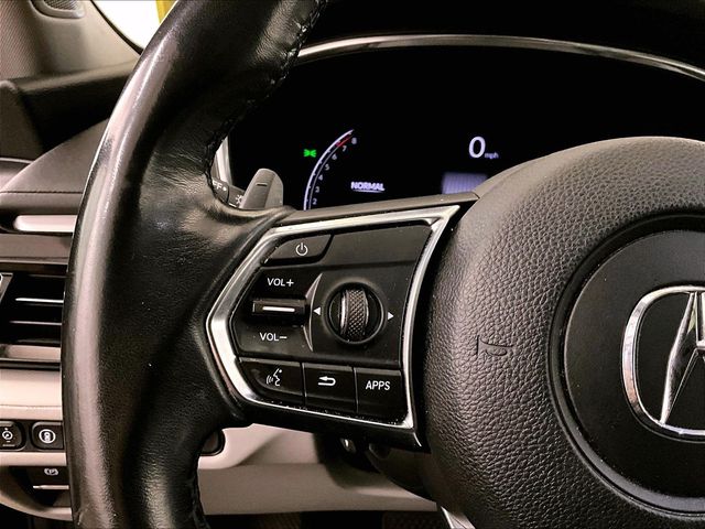 2022 Acura MDX Technology Blue at Spitzer Acura