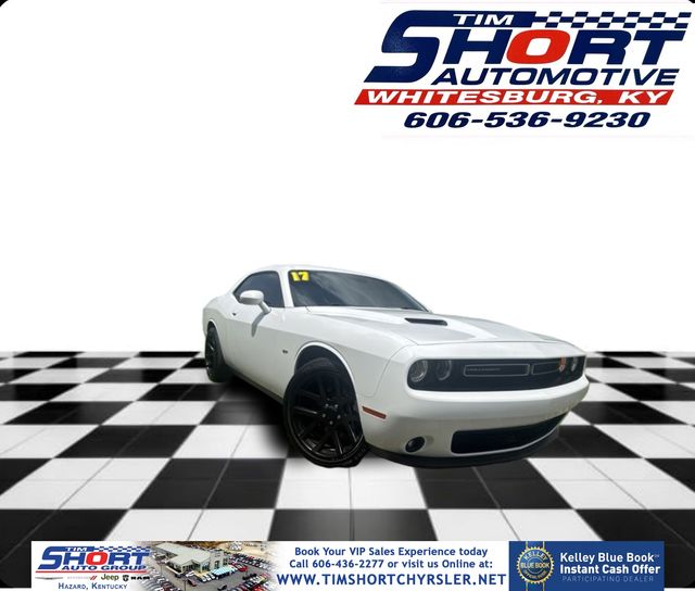 White Knuckle Clearcoat 2017 Dodge Challenger Coupe All-Wheel Drive 8-Speed Automatic