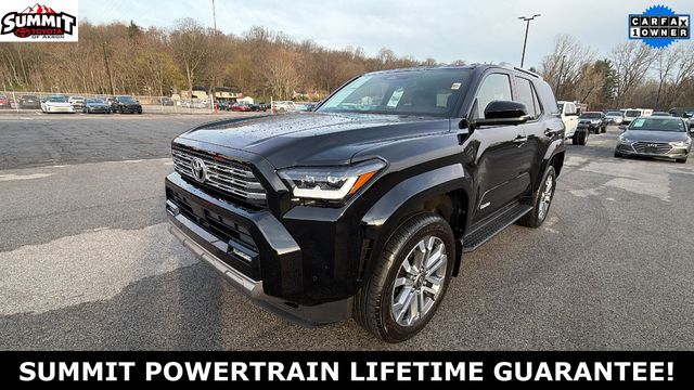 Black 2025 Toyota 4Runner Limited 4WD SUV / Crossover All-Wheel Drive 8-Speed Automatic