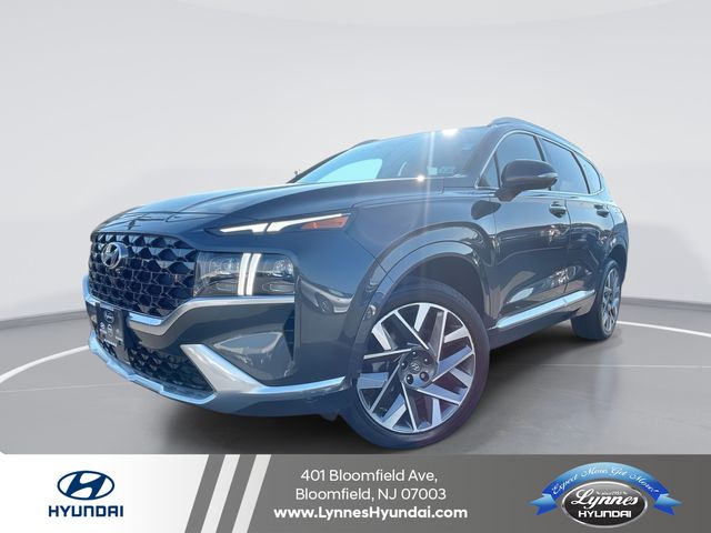 Gray 2023 Hyundai Santa Fe SUV / Crossover All-Wheel Drive Automatic