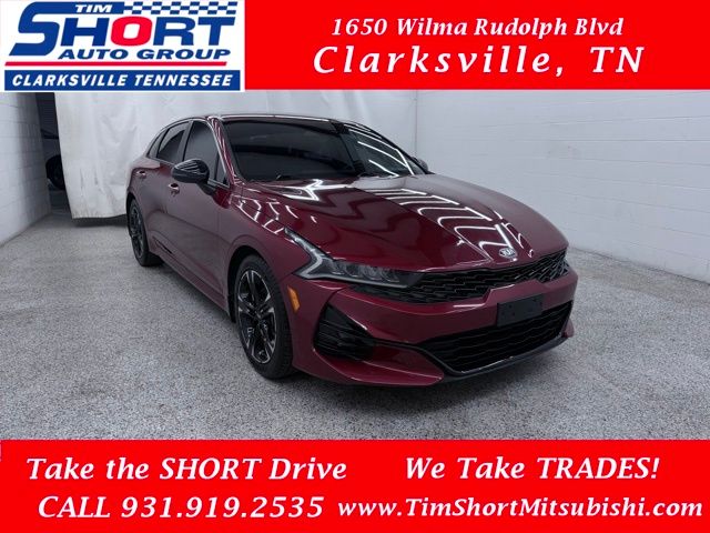 Passion Red 2021 Kia K5 GT-Line FWD Sedan Front-Wheel Drive 8-Speed Automatic