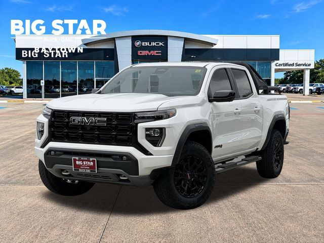 2023 GMC Canyon AT4 White at AutoSavvy Houston Northwest