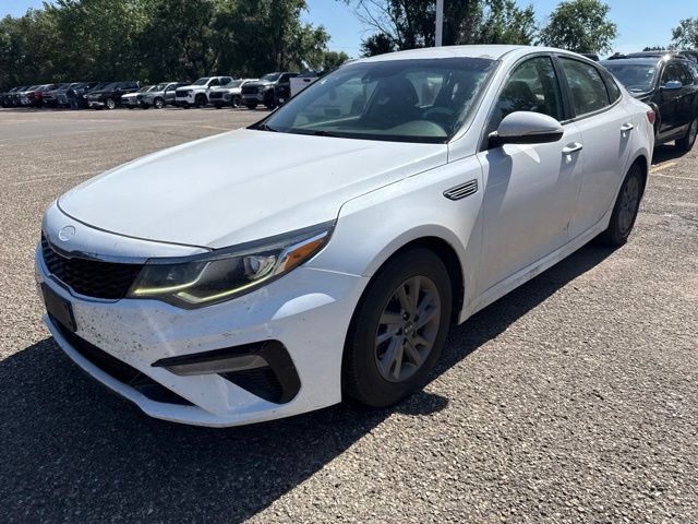 2019 Snow White Pearl Kia Optima LX FWD Sedan