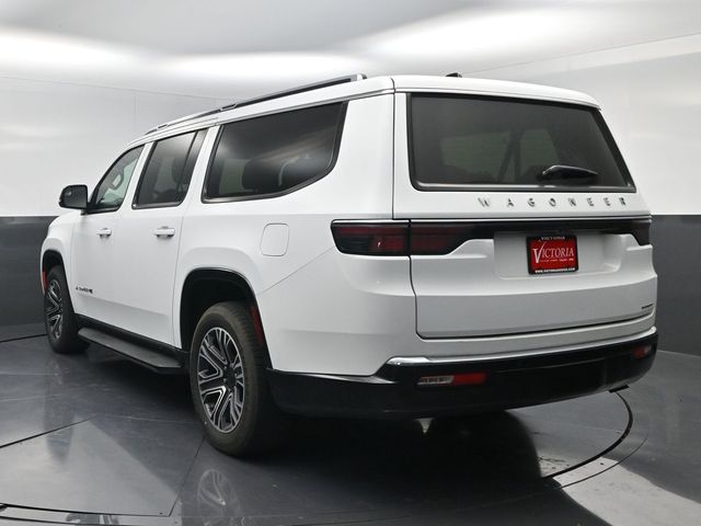 2024 Jeep Wagoneer L Series II White at AutoSavvy Houston Southwest