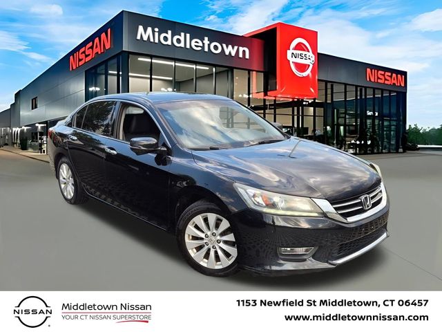 Crystal Black Pearl 2013 Honda Accord Sedan Front-Wheel Drive 6-Speed Automatic