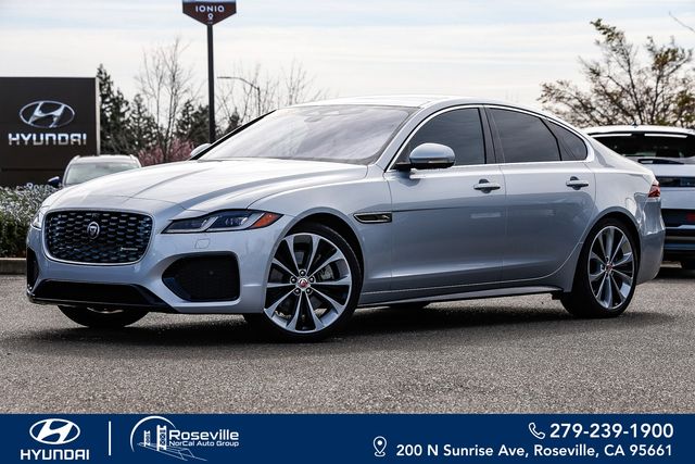 White 2021 Jaguar XF P300 R-Dynamic SE AWD Sedan All-Wheel Drive 8-Speed Automatic
